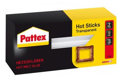 Pattex PTK6 B&acirc;tons de colle 11 mm 200 mm transparent 200 g 10 pc(s)