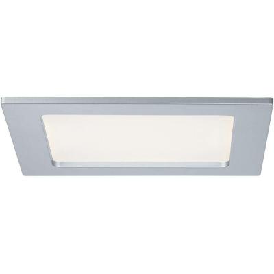 Spot encastrable LED pour salle de bain LED int&eacute;gr&eacute;e 92080 blanc chaud 12 W chrome