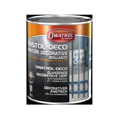 Anti-rouille Rustol - gris fen&ecirc;tre - 0.75 l - Owatrol