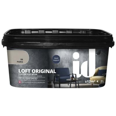 Id Paris - Peinture d&eacute;corative loft beton original 2L paris paris