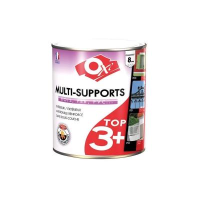 Peinture Satin Top 3 Multi-supports - 2.5 L - Gris Fonc&eacute;