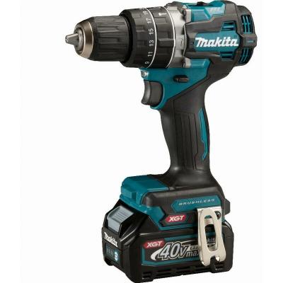 Perceuse &agrave; percussion BL 54Nm 40V max MAKITA 2 batt. BL4025 + chargeur DC40RA - HP002GD201
