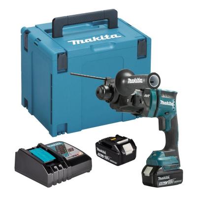 Perfo-burineur SDS-Plus 18V lxt 1,7 j (2x5,0 Ah) en makpac Makita DHR182RTJ