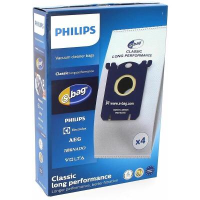 Sacs aspirateur s-bag classic par 4 pour Aspirateur Philips