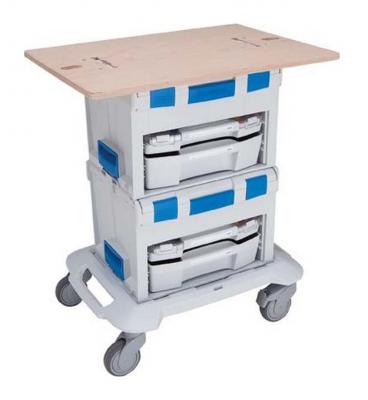 Plan de travail mobile Sortimo L-BOXX 100.001.0163 (L x l x H) 700 x 500 x 18 mm