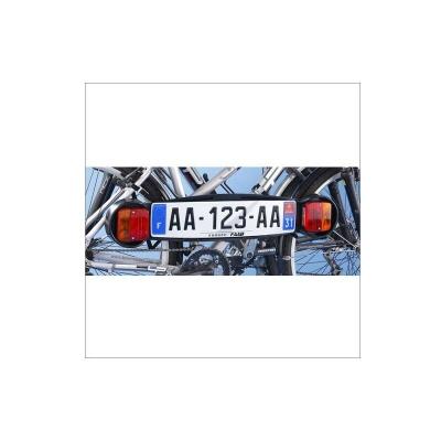 Descriptif : MOTTEZ Plaque de Signalisation Pour Porte V&eacute;lo Arri&egrave;re