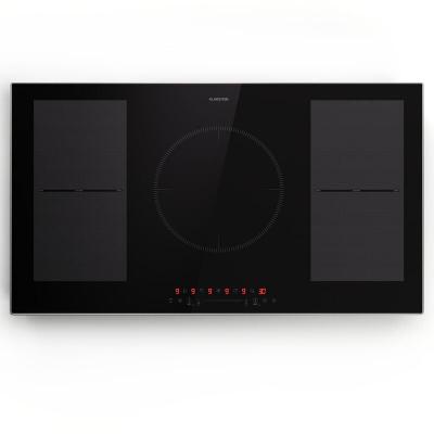 Plaque Induction - KLARSTEIN - 7000W - 4 feux - Panneau Tactile - Minuterie