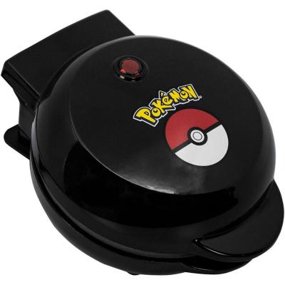 Uncanny Brands Pokemon Pokeball Waffle Maker Noir 