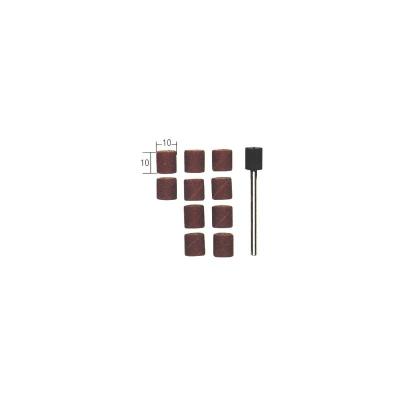 Proxxon - Set de 10 bandes abrasive et 1 porte-outil