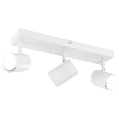 Plafonnier intelligent blanc rectangulaire avec 3 Wifi GU10 - Jeana