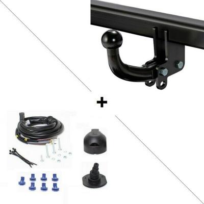 Renault Attelage Renault Clio 3 Berline (09/05-10/12) Col de cygne + faisceau universel 7 broches