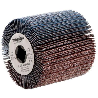 Roue abrasive &agrave; lamelles 105x100 mm, P 180, pour SE 12-115 metabo