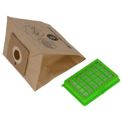 Pochette 6 sacs papier et 1 filtre HEPA Aspirateur ZR004101 ROWENTA