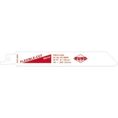 Lot de 5 lames de scie-sabre longueur 15 mm Ruko 8906-5