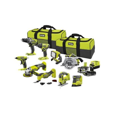 Pack Combo 9 outils - 2 batteries 5.0Ah et 2.0Ah - 1 chargeur - R18CK9-252S