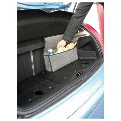CARPOINT Sac de rangement pour coffre noir 0126705