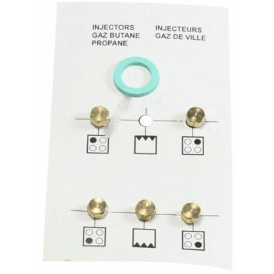 Kit injecteurs butane pour cuisiniere beko - f248661
