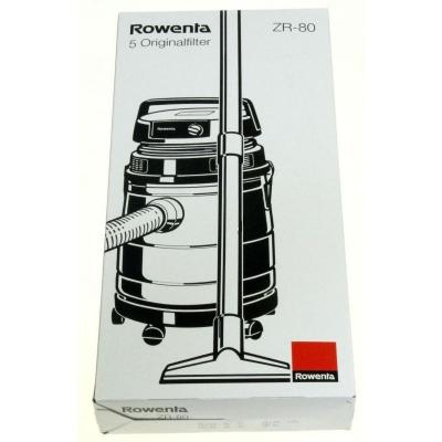 Sacs papier pour aspirateur Rowenta - Lot de 5 - Blanc