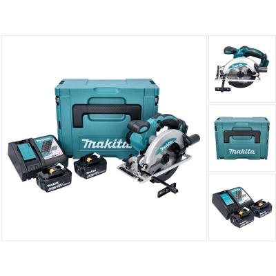 Scie circulaire 18V lxt &Oslash;165 mm (2x4,0 Ah) en makpac Makita DSS610RMJ