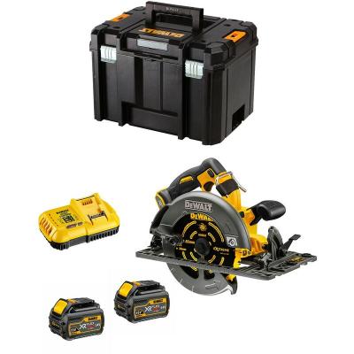 Scie Circulaire DeWALT DCS579T2 FlexVolt (2 x 54V/18V 6,0 Ah DCB118 TSTAK VI)
