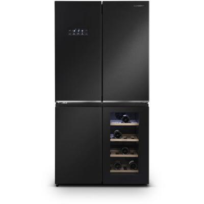 R&eacute;frig&eacute;rateur multi-portes 606 L Schneider SCMDCV605NFDAX avec compartiment cave a vin