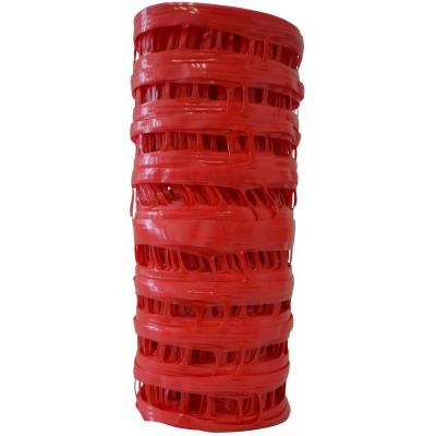 Grillage avertisseurs rouge, L.25 m