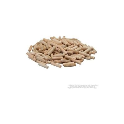 Silverline 675212 Lot de 200 Goujons en bouleau 10 x 40 mm
