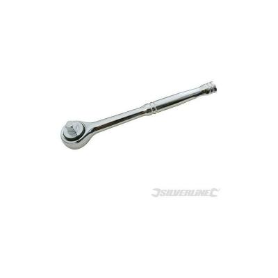 Silverline 245040 Cl&eacute; &agrave; cliquet Carr&eacute; 1/4"" - Lg. 150 mm