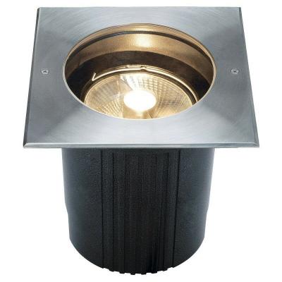 Dasar 215 es111 encastr&eacute; de sol, carr&eacute;, inox 316, max. 75w, ip67