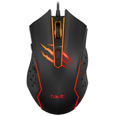 Souris gaming pc gamer havit ms1027 2400dpi MS1027-FL