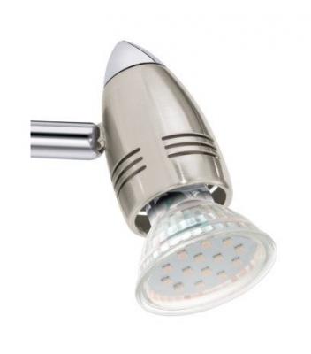 Eglo Ganzoo Magnum Onde/4&nbsp;Led, Nickel Mat/Chrom&eacute;/92644&nbsp;E