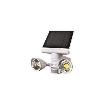 Spot solaire 2x5w led 600 lumens avec detecteur, prspotsol5x2