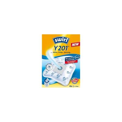 Swirl Lot de 4 sacs pour aspirateur et 1 filtre Y 201 MP Plus Airspace