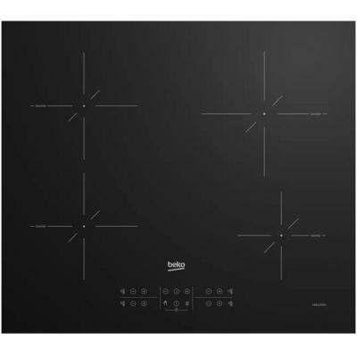 Table de cuisson induction 59cm 4 feux 7200w noir HII64200SMT