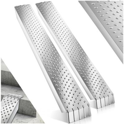 TecTake Rampes d'acc&egrave;s Sven, lot de 2, 400 kg de capacit&eacute; de poids et antid&eacute;rapantes