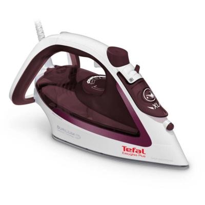 Tefal Fer &agrave; vapeur Easygliss FV5714, blanc/framboise