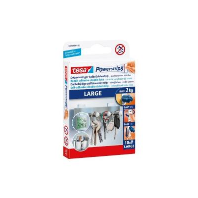 Bo&icirc;te 10 languettes power strips Tesa