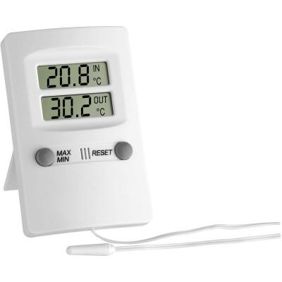 Thermom&egrave;tre digital d'int&eacute;rieur et d'ext&eacute;rieur 30.1009 - blanc