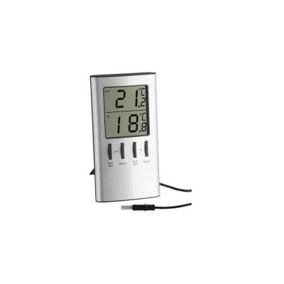 Tfa Dostmann - Thermom&egrave;tre 30.1027 argent (m&eacute;tallis&eacute;) Y02349