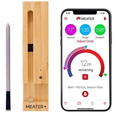 Plus (50m range) Thermom&egrave;tre de barbecue bois C303282 - Meater
