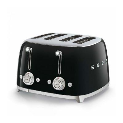 Smeg - Toaster 4 Fentes 2000W Thermostat R&eacute;glable Noir - Noir