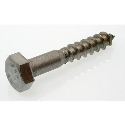 TOPCAR - 100 tirefonds inox - 571-10X60