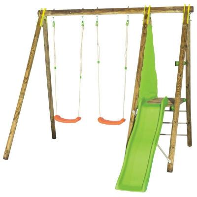 Trigano Portique bois DANI 2,30m 2 agr&egrave;s + 1 PF 1 1 TOB