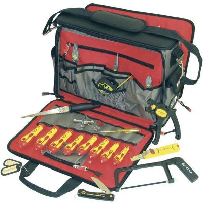 Sac &agrave; outils pour &eacute;lectriciens/techniciens, &eacute;qu