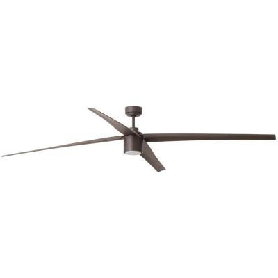 Ventilateur de Plafond LED Faro Attos Brun 4 Pales 213cm 20W 3000K