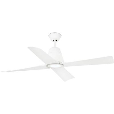 Ventilateur de Plafond Faro TYPHOON LED Blanc avec Moteur DC, 3000K