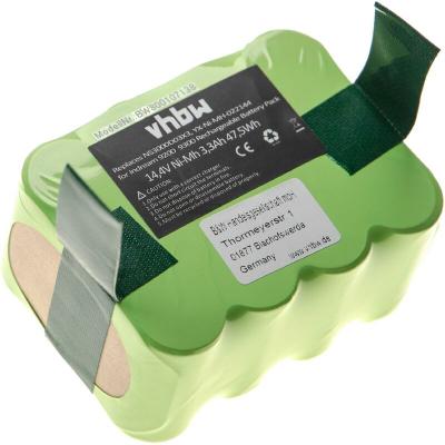 Batterie compatible avec E.Ziclean Furtiv robot &eacute;lectrom&eacute;nager (3300mAh, 14,4V, NiMH) - Vhbw