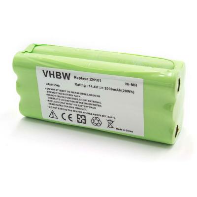 vhbw NiMH batterie 2000mAh pour robot aspirateur  Dirt Devil Fusion, Libero, M606, M606-1