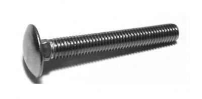 Vis m&eacute;taux t&ecirc;te ronde collet carr&eacute; - inox A2 - 6x20 - boite 200 ACTON
