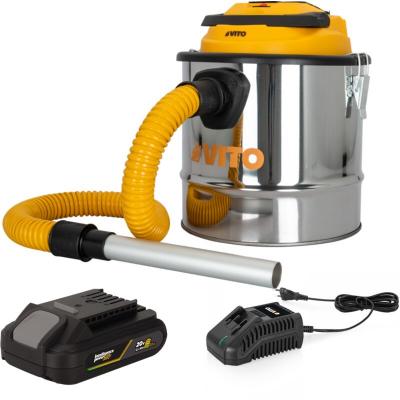Aspirateur de cendres VITO 20V Batterie lithium Chargeur